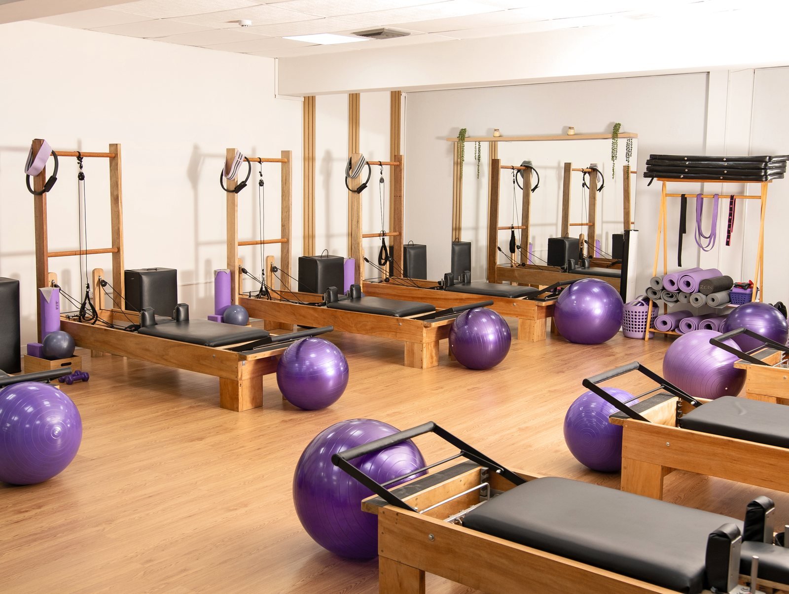 Vista de una sala de reformer